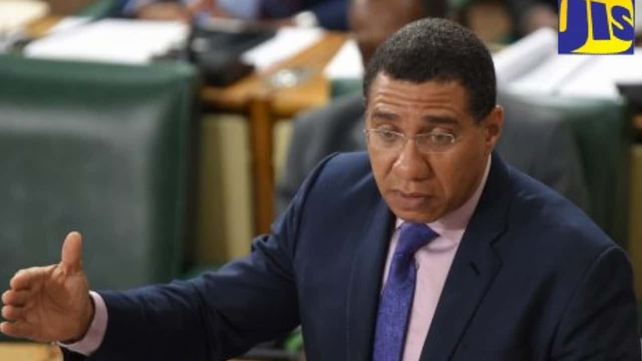 Plan Secure Jamaica Well Advanced P M Holness Mckoysnews