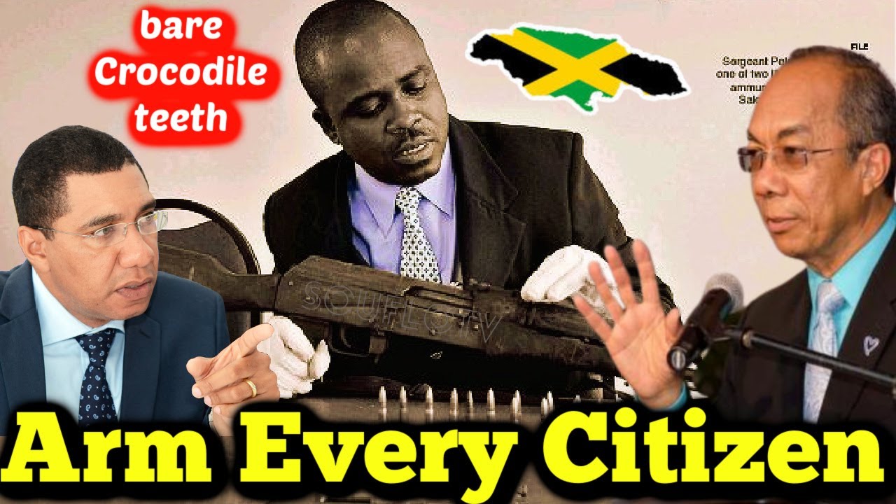 Jamaica New Crime Plan Rise 600 000 Guns Mckoysnews