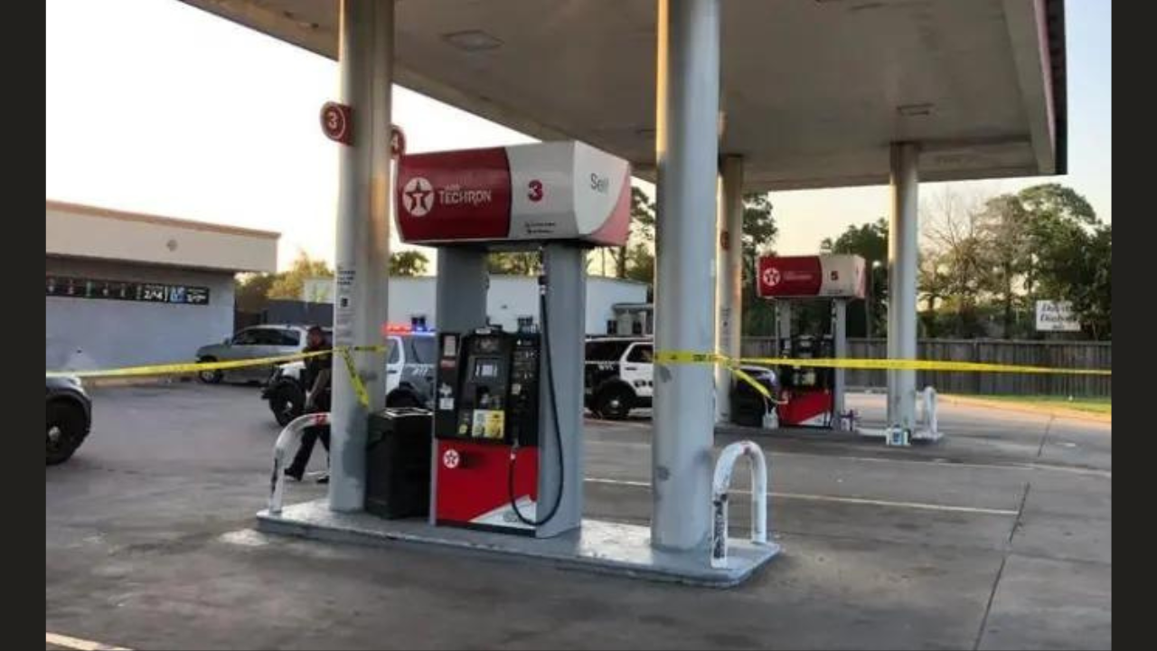 Married couple gets into shootout with armed robbers at Texas gas