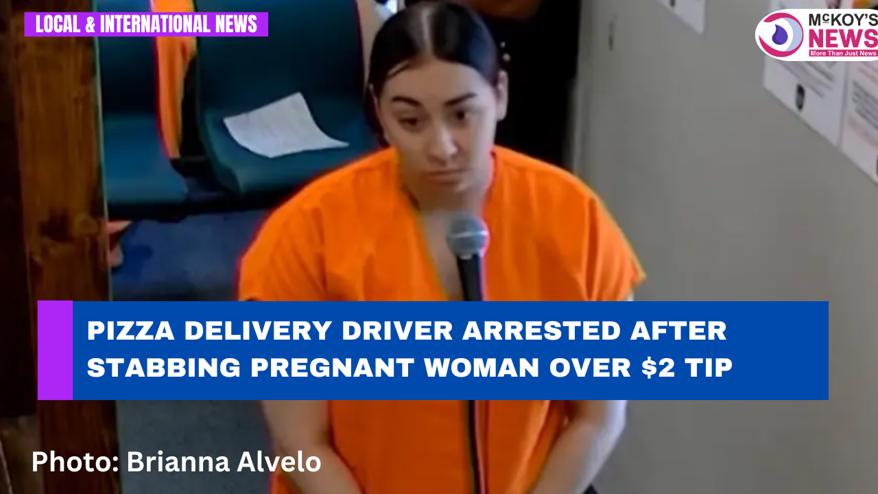 Pizza Delivery Driver Arrested After Stabbing Pregnant Woman Over $2 ...