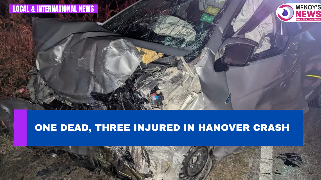 One Dead, Three Injured in Hanover Crash - McKoysNews