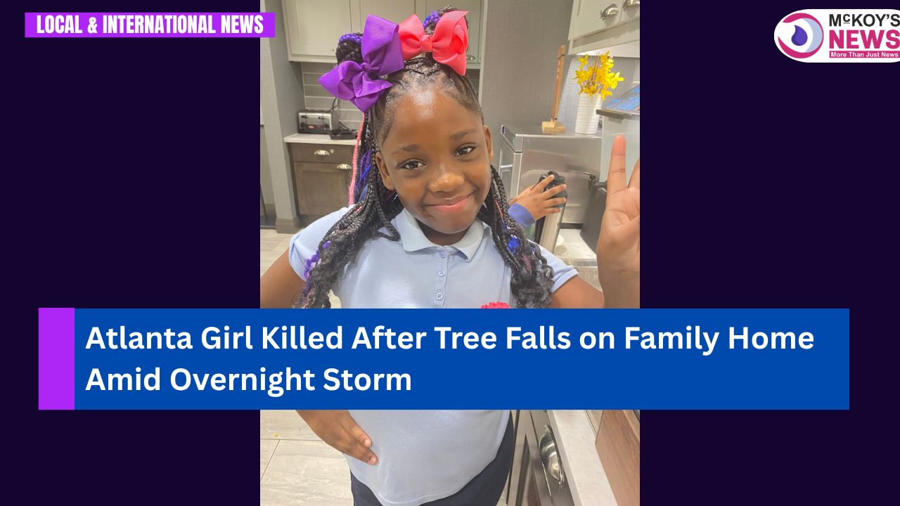 Atlanta Girl Killed After Tree Falls on Family Home Amid Overnight ...