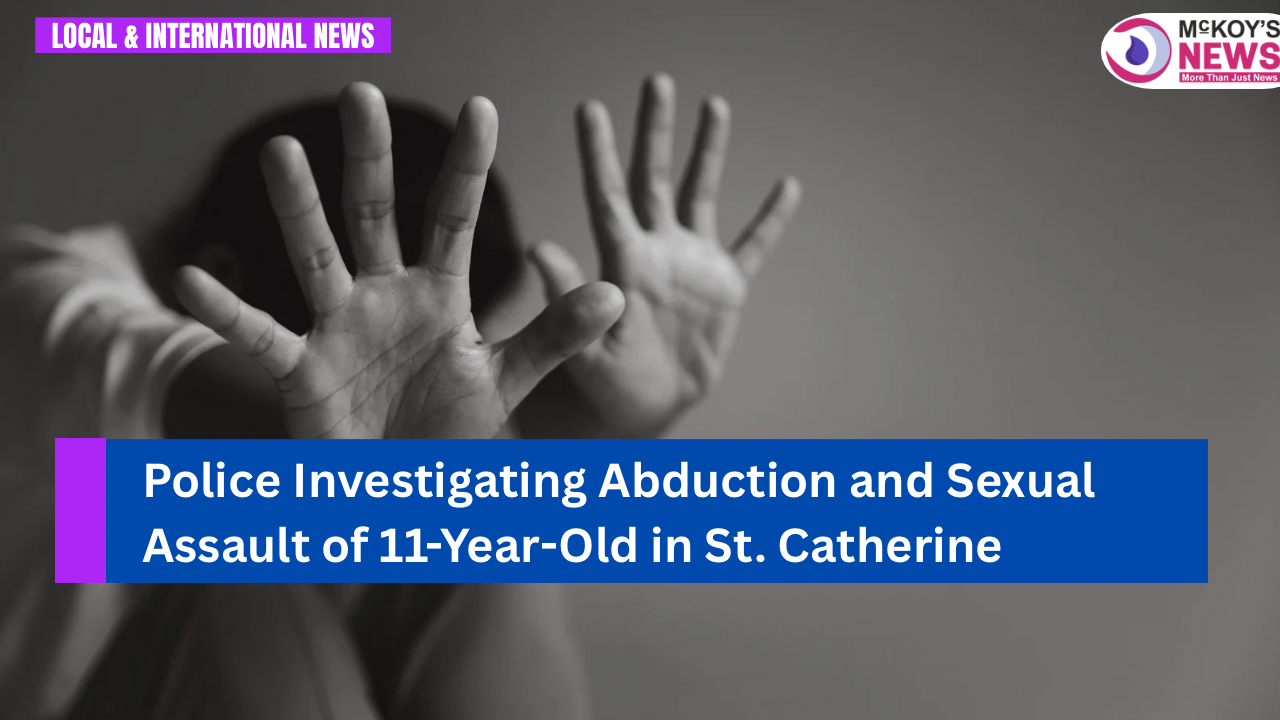 Police Investigating Abduction and Sexual Assault of 11-Year-Old in St ...