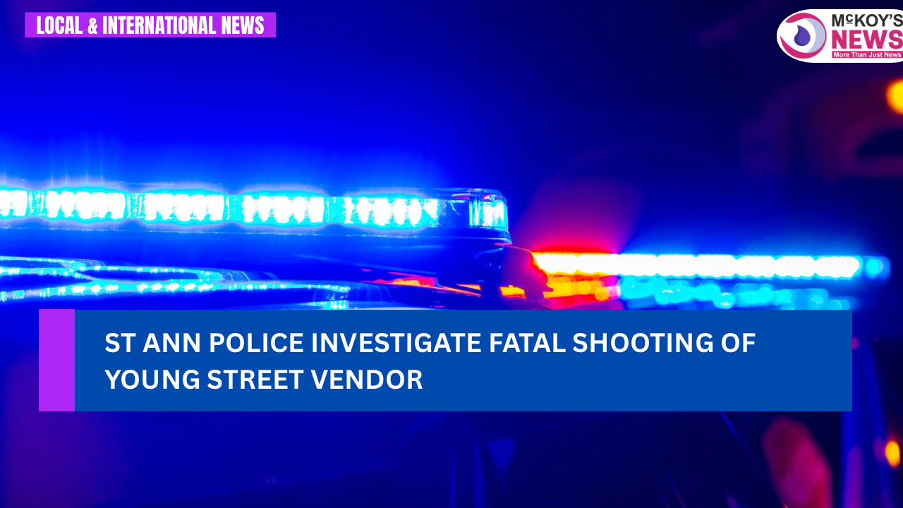St Ann Police Investigate Fatal Shooting of Young Street Vendor ...