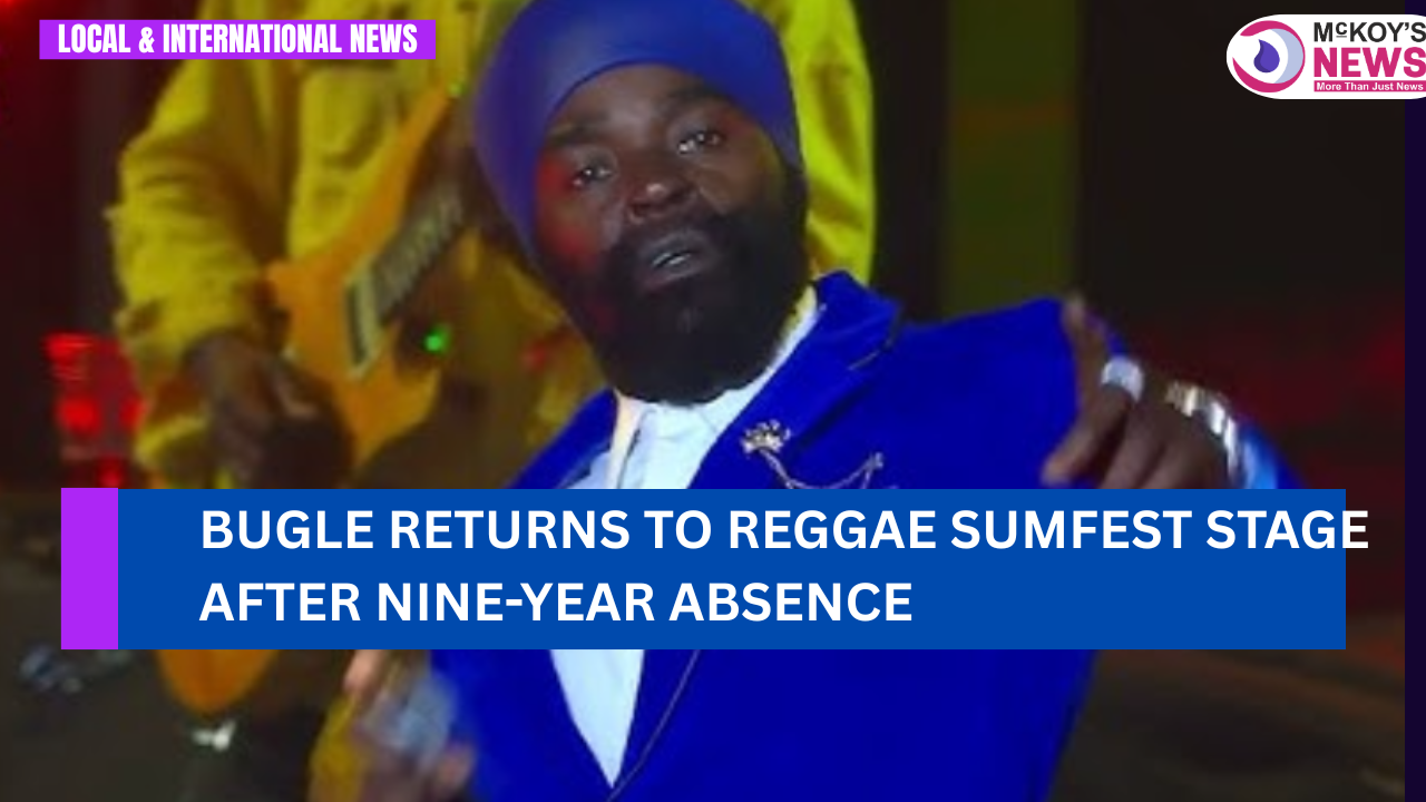Bugle Returns to Reggae Sumfest Stage After Nine-Year Absence - McKoysNews