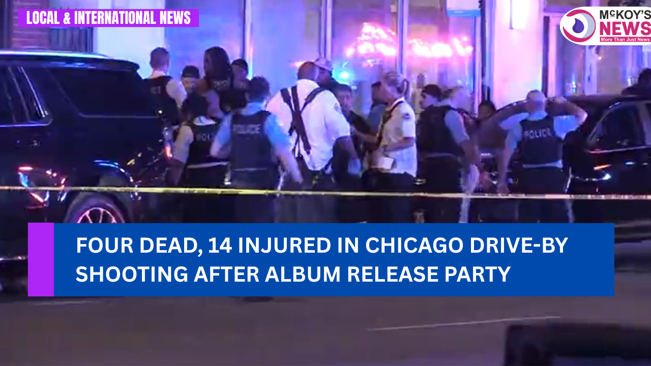 Four Dead, 14 Injured in Chicago Drive-By Shooting After Album Release ...