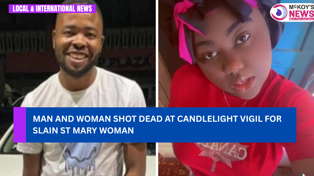 Man and Woman Shot Dead at Candlelight Vigil for Slain St Mary Woman ...