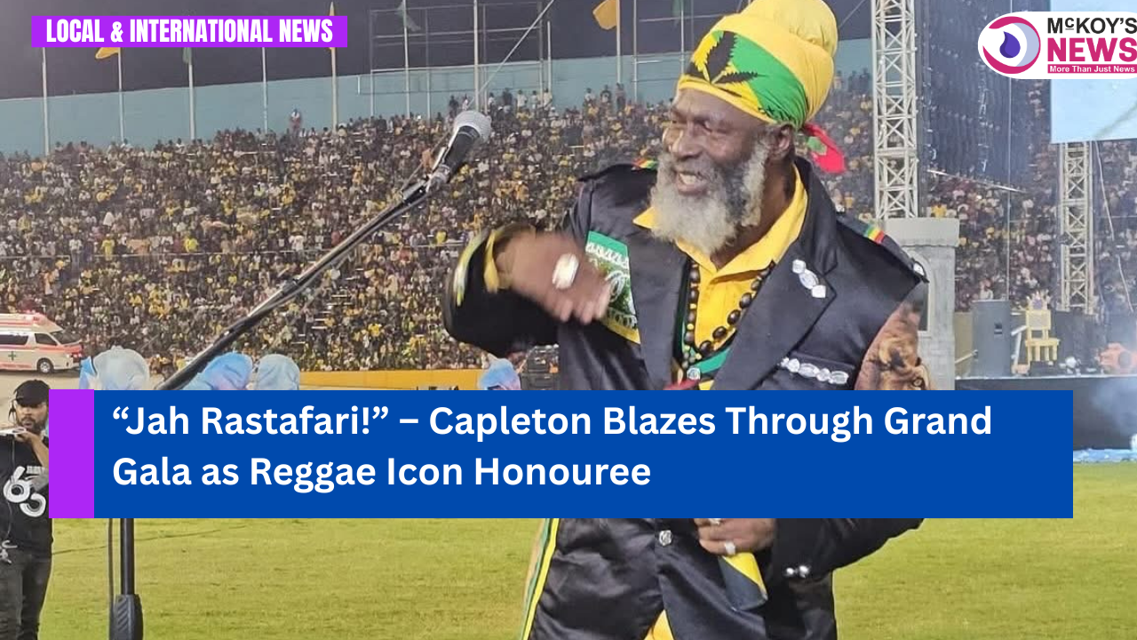 “Jah Rastafari!” – Capleton Blazes Through Grand Gala as Reggae Icon ...