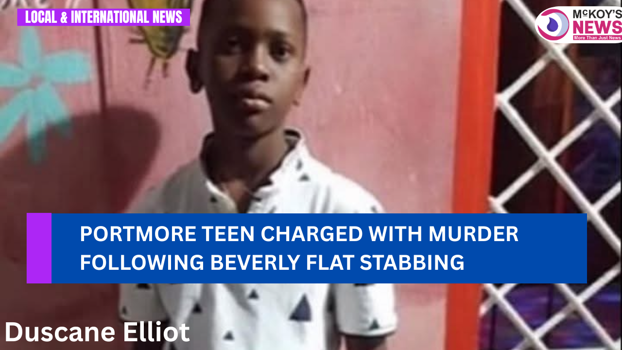 Portmore Teen Charged with Murder Following Beverly Flat Stabbing ...