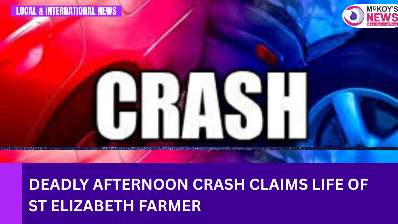 Deadly Afternoon Crash Claims Life of St Elizabeth Farmer - McKoysNews