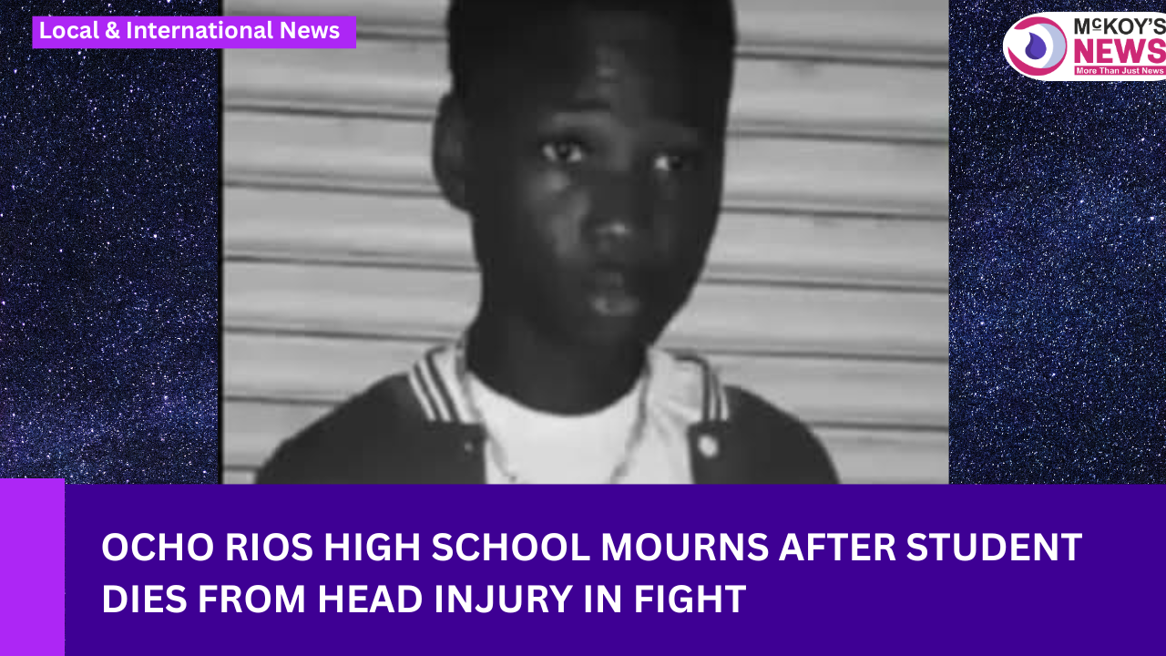 Ocho Rios High School Mourns After Student Dies From Head Injury in ...