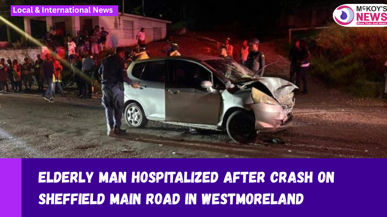 Elderly Man Hospitalized After Crash on Sheffield Main Road in ...