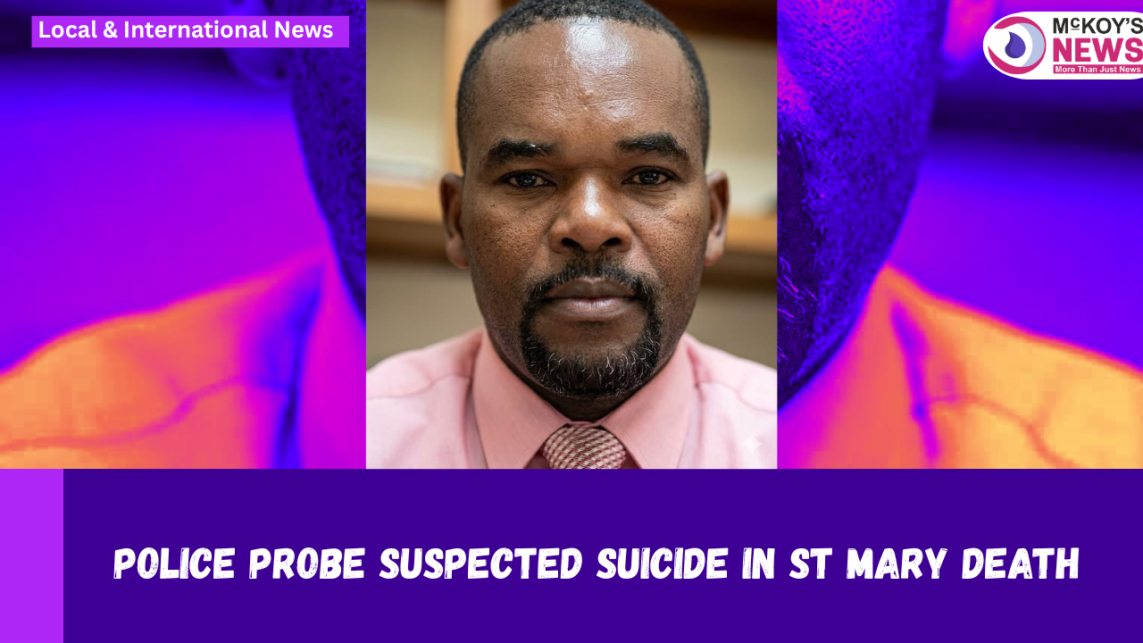 Police Probe Suspected Suicide in St Mary Death - McKoysNews